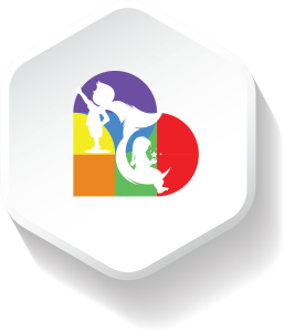 WellForm Triangle InfoChart Icon 2024 KidsWorld Logo Symbol